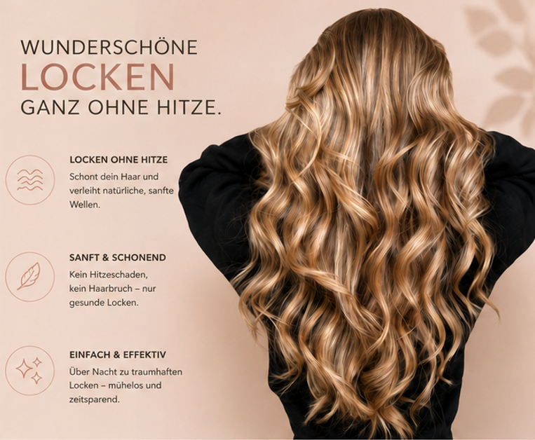 Heatless curls set